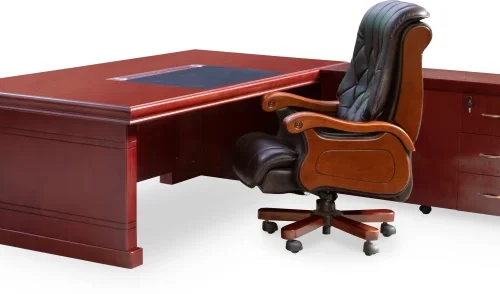 gof furniture HX2922 Office Table – Mahogony