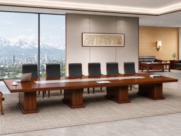GOF Furniture Arabella Executive Boardroom Table 4800 × 1800 × 760 mm Conference Table – Mahogany
