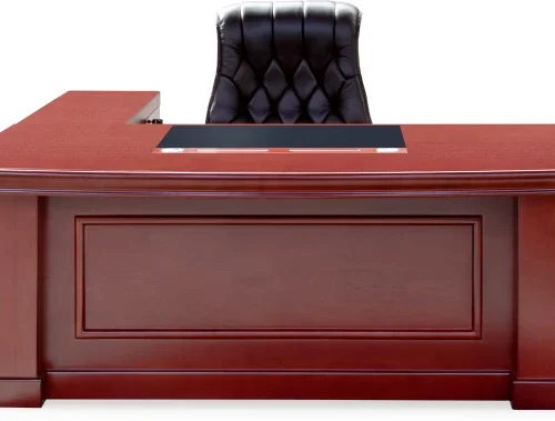 GOF Furniture 1422240713332 Office Table – Mahogony