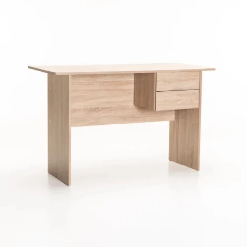 Nordic 2 Drawer Desk Study Table – Light Oak