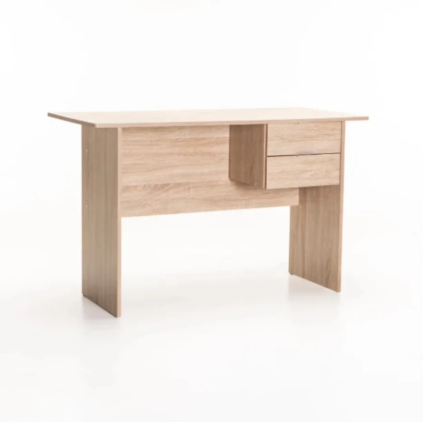 Nordic 2 Drawer Desk Study Table – Light Oak