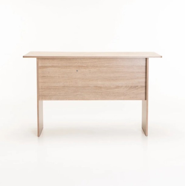 Nordic 2 Drawer Desk Study Table – Light Oak - Image 4