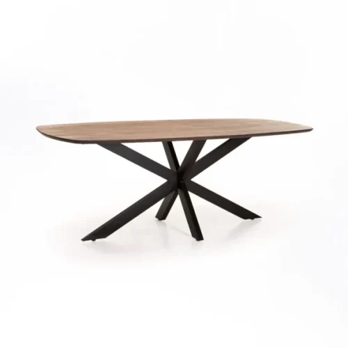 VIVIDITTO DF0322B- Sissa 10 Seater Multipurpose Table – DARK BROWN
