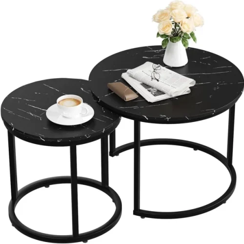 ZA Quality Coffee Table 2pc 1 Multipurpose Table – grey