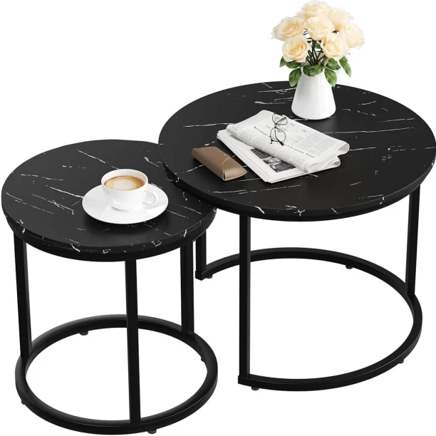 ZA Quality Coffee Table 2pc 1 Multipurpose Table – grey