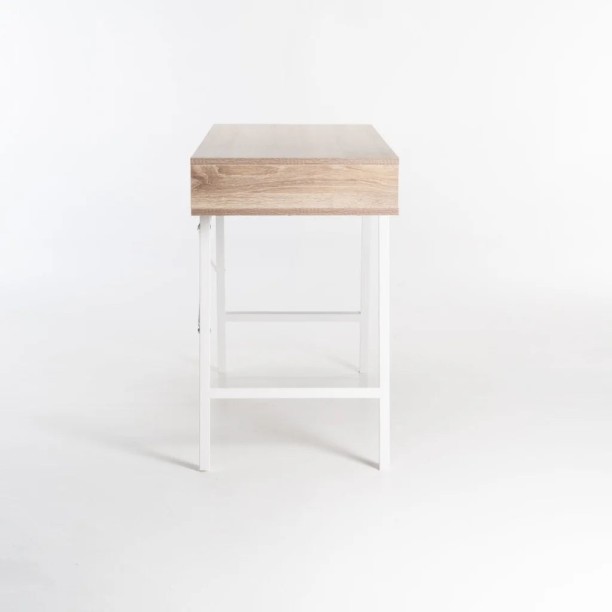 Kimmila 120cm Desk - Oak / White 1479400422583 Multipurpose Table - Image 4