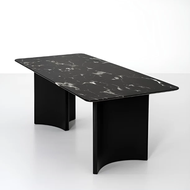 SMTE Dining Table Study Table – Black