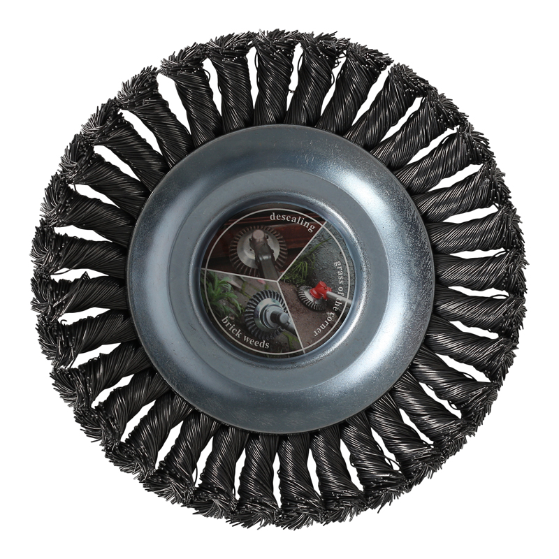 MAC AFRIC Steel Wire Weeding Wheel for Brushcutter - 6"
