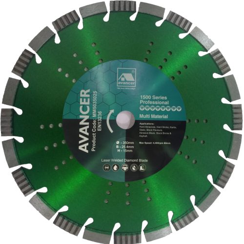 AVANCER Multi Material Cutting Blade (350mmx15mmx25.4mm)
