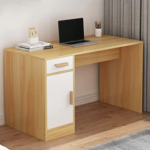 Designer Concepts Odette Office Desk Study Table – Brown/Off White