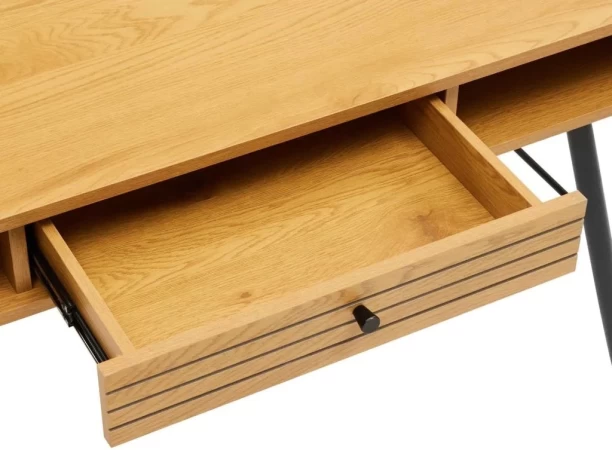 LYON 120cm DESK Study Table – Brown - Image 4