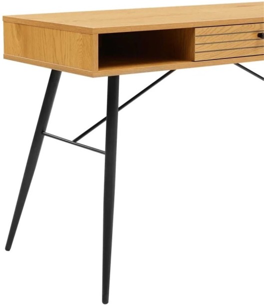 LYON 120cm DESK Study Table – Brown - Image 6