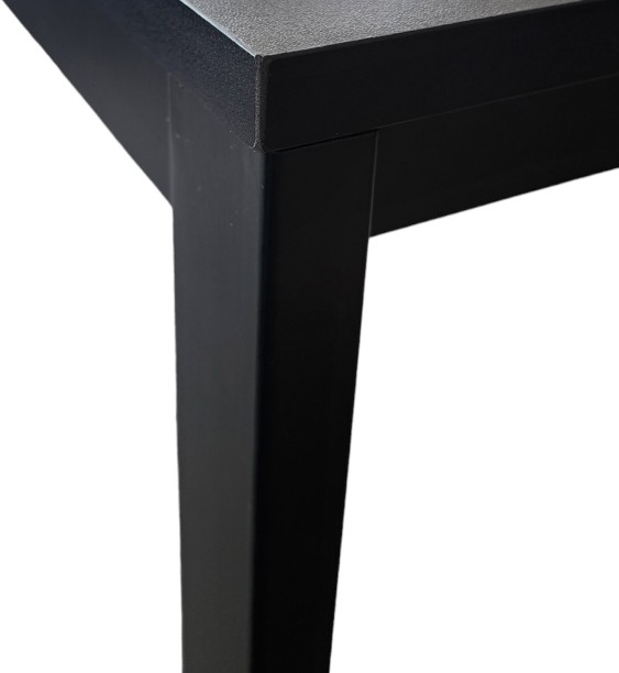 Click Furniture Bianca Dining Table Black Multipurpose Table - Image 2
