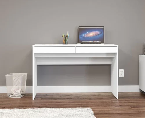 Click Furniture Iris White Office Desk Office Table