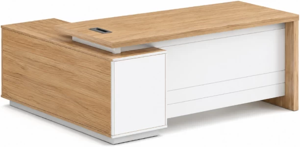 Faith Work Furnishings Lincoln Executive Desk Conference Table – Oak