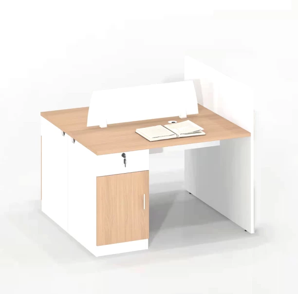 Amika Aurora Workstation Office Table Office Table – OAK, White