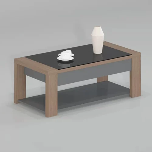 GOF FUrniture TC-T953-2 Office Table – Walnut