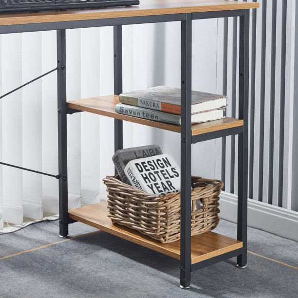 WLOTPUI 47.2 Inch Small Computer Desk - Image 5