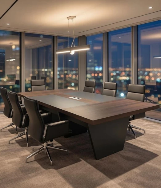 Boardroom Table 14SEATER Conference Table – Dark Brown