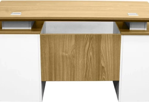 Amika Aurora Oak Solid WoodOffice Table Office Table
