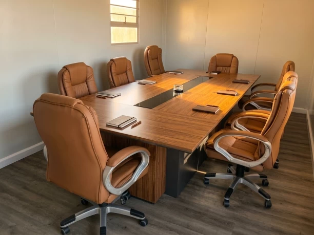 GOF Furniture 8899l&HT5232 Conference Table – Ebony, Chair Included