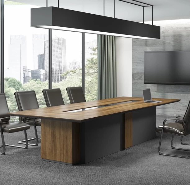 Office Boardroom Table TH5236 Conference Table – Cocoa Brown