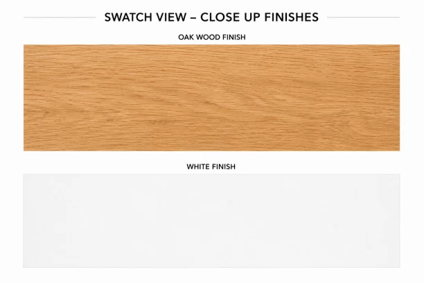 Faith Work Furnishings Lincoln Executive Desk Conference Table – Oak - Image 3