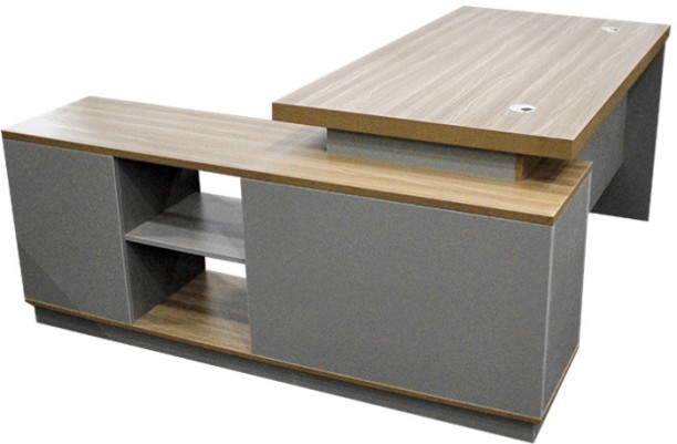 GOF Furniture Walnut - TC-9316 Study Table - Image 5