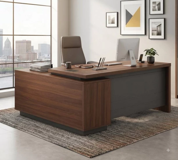 Payne Prime ZY1601 Office Table – Brown - Image 3