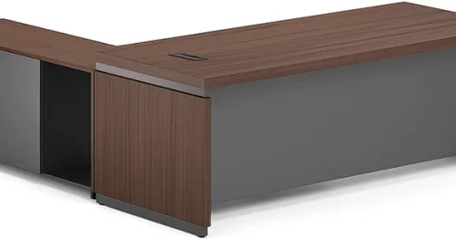 kc furn 180cm Pearson Executive Desk Office Table – Walnut