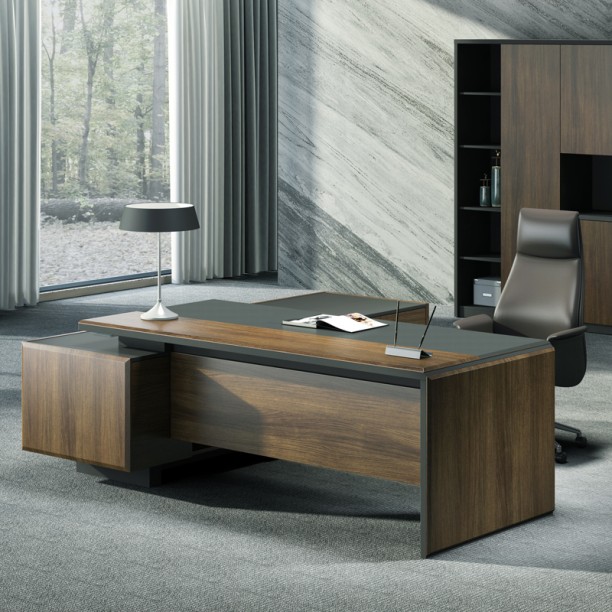 GOF Furniture 1221839765963 Office Table – Ebony - Image 4