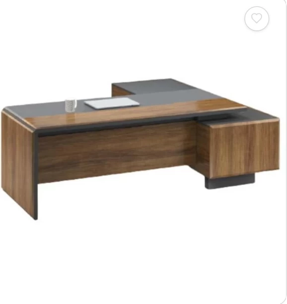 woodly 2 Executive Desk Office Table – Ebony