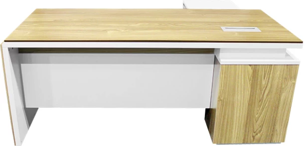 Gof furniture DF-BT2818 Office Table – OAK, Chair Included