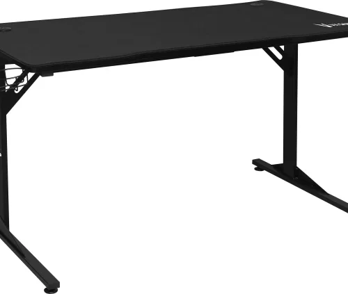 VX Gaming Turbo with Mat Gaming Desk – Black