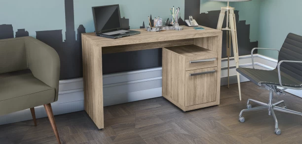 Bella Casa S970-BR Office Table – Brown - Image 3