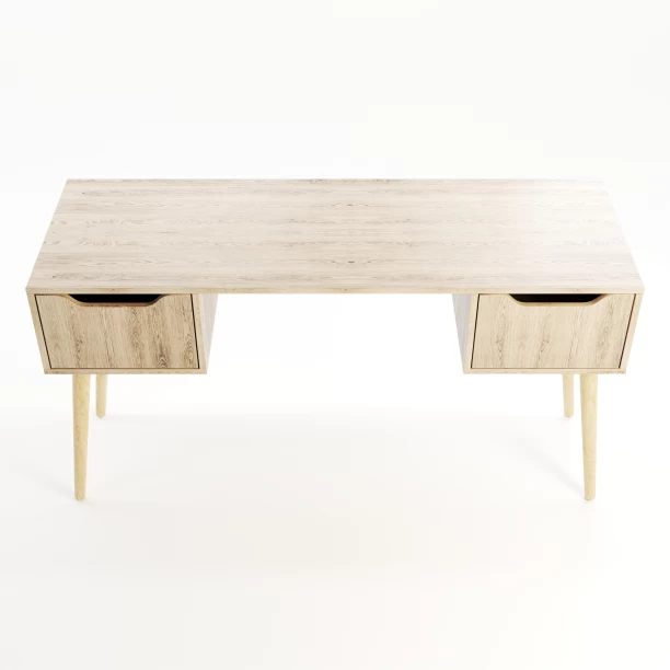 BAM! Scandinavian - Engineered Wood Office Table – Alegria - Image 2