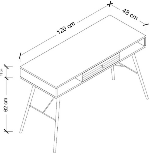 Stock X STX422 Multipurpose Table – Brown - Image 6