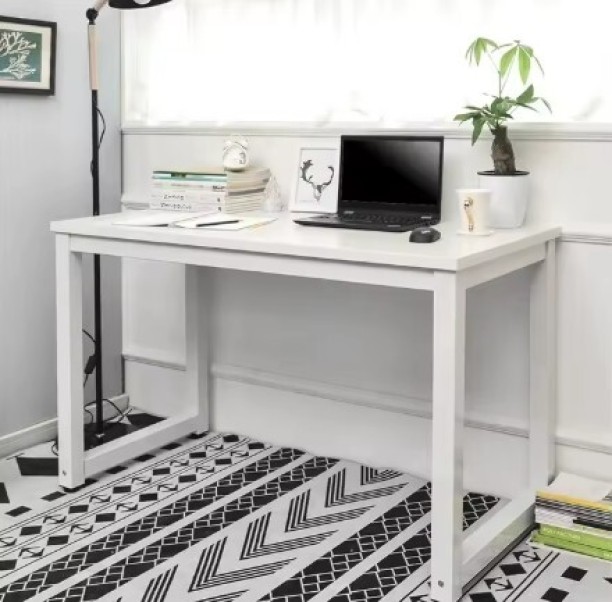 Sub Urban Decor Student Desk Workstation Office Table – White - Image 4