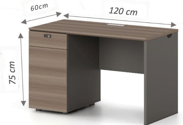 Jost 58FHS 151 Multipurpose Table – Brown, Grey - Image 4