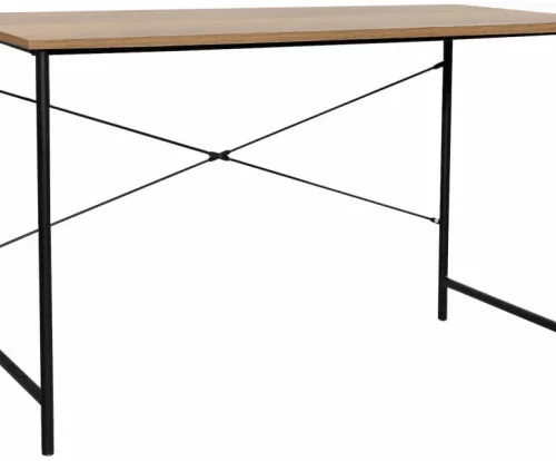 Click Furniture Nicole Desk Walnut Study Table