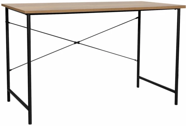 Click Furniture Nicole Desk Walnut Study Table