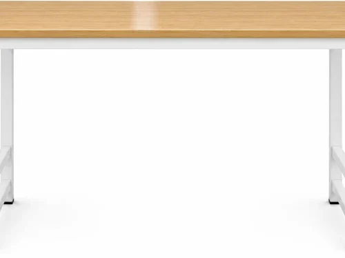 Sub Urban Decor Student Desk Workstation contrast Top Multipurpose Table – White