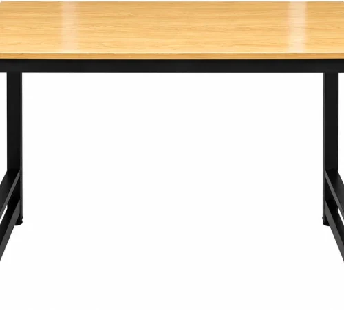 Sub Urban Decor Student Desk Workstation contrast Top Multipurpose Table – Black