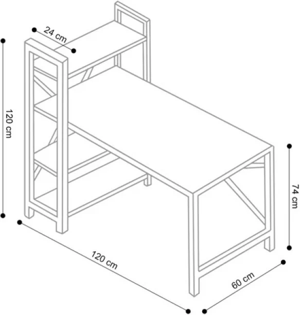 Stock X STX429 Multipurpose Table – White - Image 3