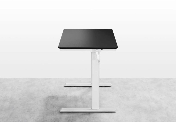 Fine Living Elevate Desk - Black/White Multipurpose Table - Image 5