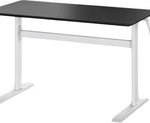 Fine Living Elevate Desk - Black/White Multipurpose Table