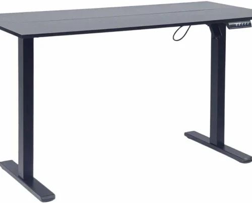Fine Living Elite Height Adjustable Desk -Black Multipurpose Table