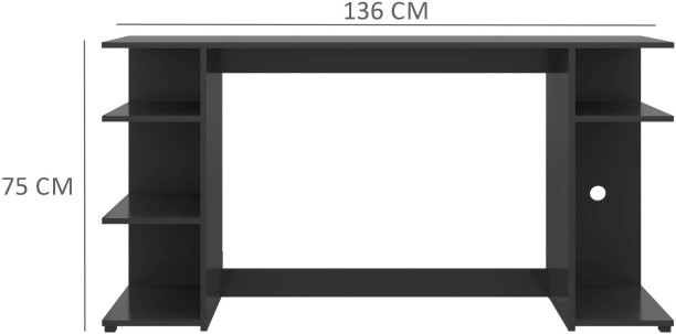 Bella Casa L3564.0001 Office Table – Black - Image 3