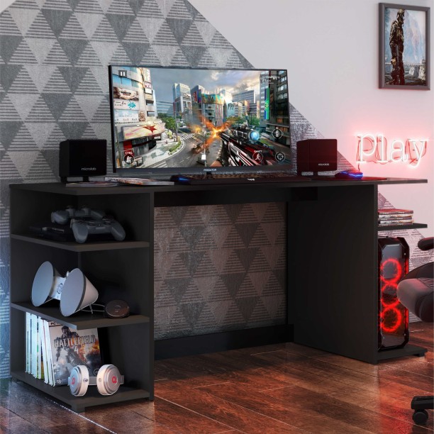 Bella Casa L3564.0001 Office Table – Black - Image 4