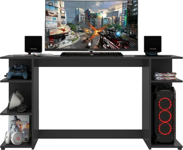 Bella Casa L3564.0001 Office Table – Black - Image 2
